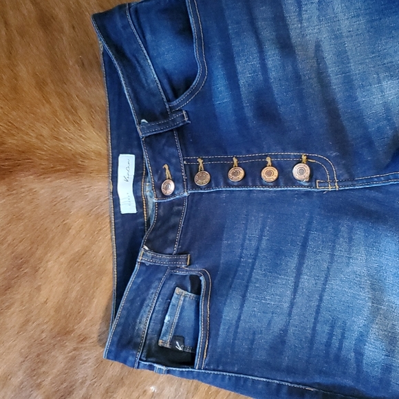 Kancan jeans button front size 11 - Picture 2 of 7